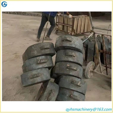 Kutupa nyundo sugu ya crusher kwa vifaa vya madini