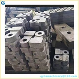 Bimetal Composite High Chromium High Manganese Steel Wear{0}} sugu ya Hammer Head